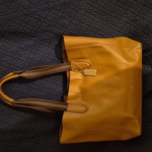 🤎 COACH 🤎 DERBY TOTE 🐝HONEY TAN Pebbled Leather 🐝 NWoT